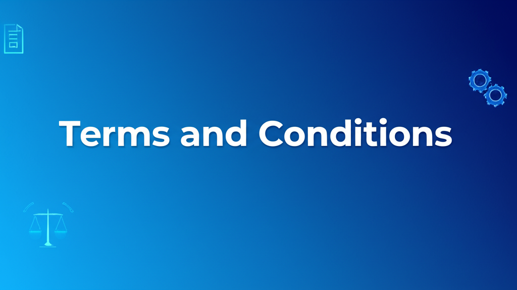Terms and Conditions